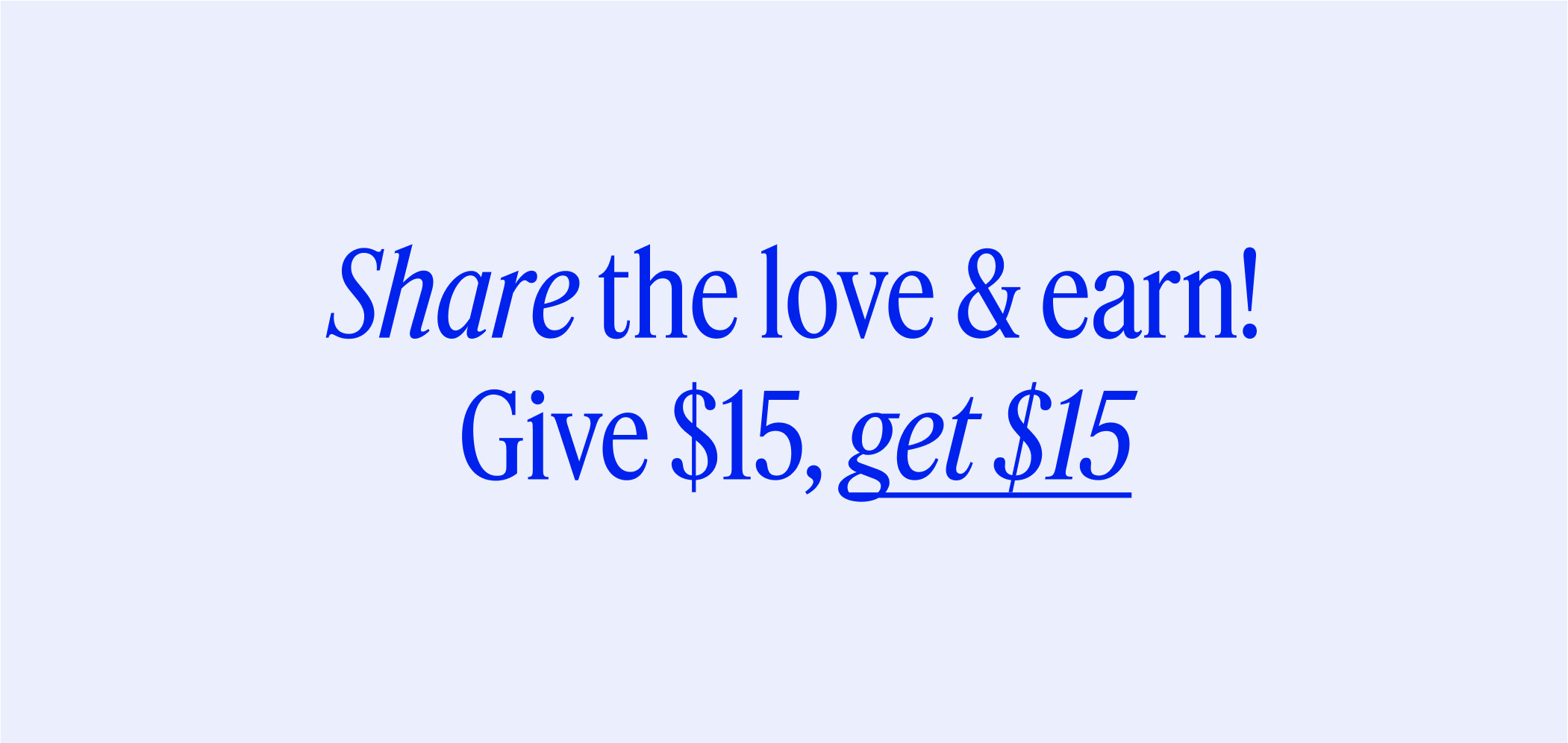 JOIN OUR REFERRAL PROGRAMME